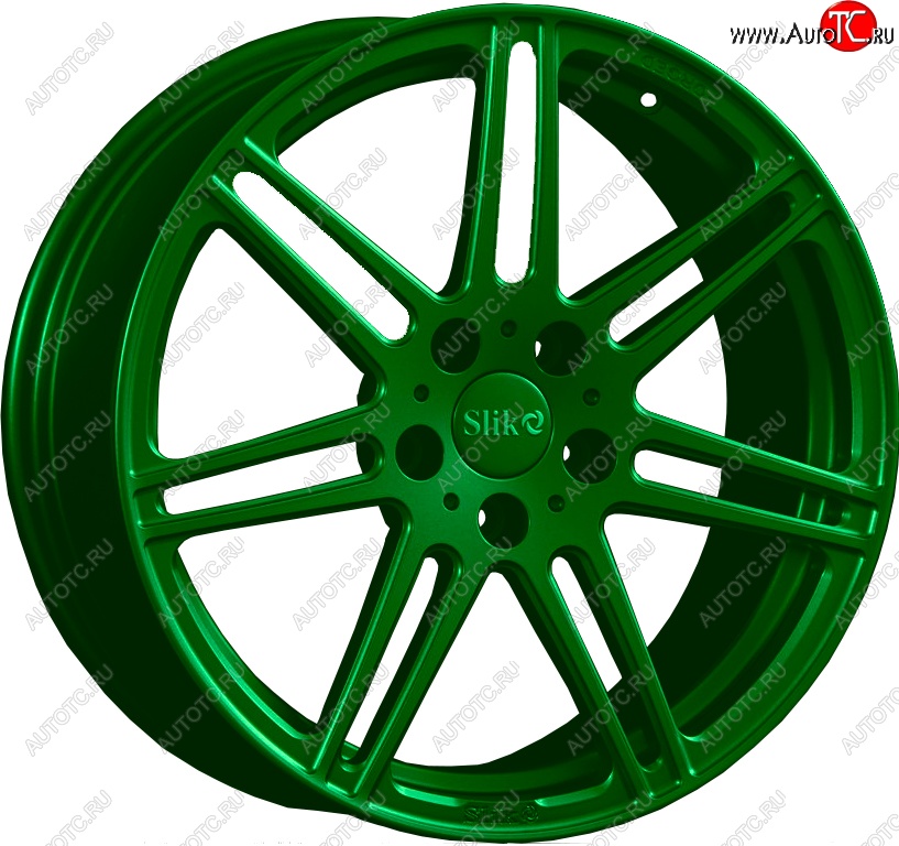 44 999 р. Кованый диск Slik PREMIUM L-917 9.0x19   (Зеленый (GREEEN))  с доставкой в г. Кемерово