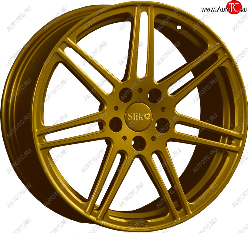 43 319 р. Кованый диск Slik PREMIUM L-917 8.5x19   (Ярко желтый RAL1021 (YELLOW))  с доставкой в г. Кемерово