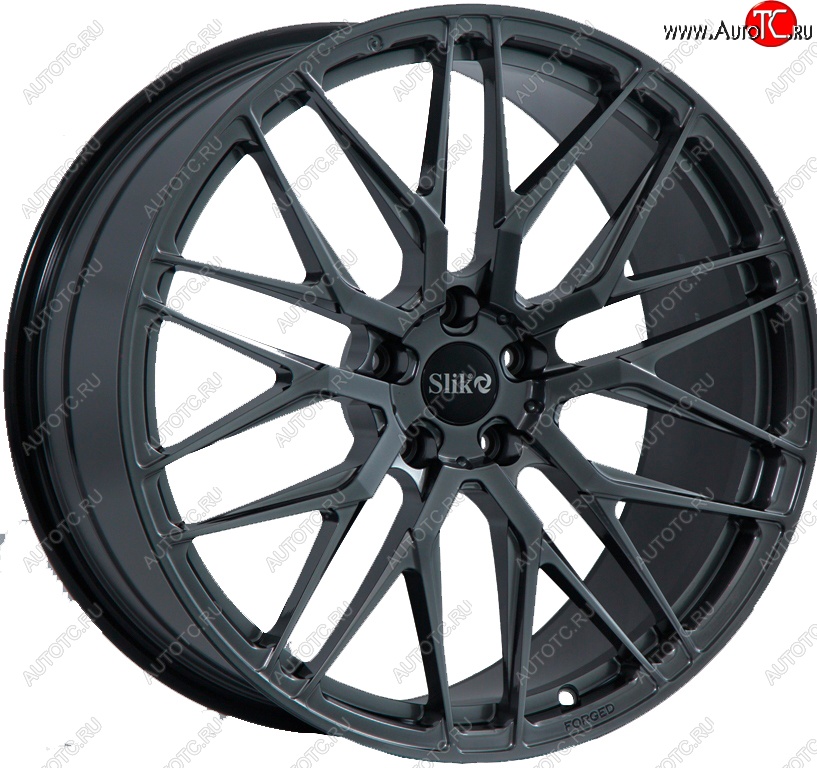 43 319 р. Кованый диск Slik PREMIUM L-918 8.5x19   (Матовый серый титан (TITAN))  с доставкой в г. Кемерово