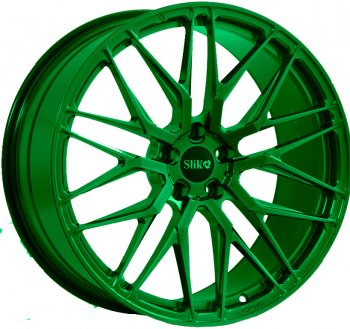 Кованый диск Slik PREMIUM L-918 8.5x19  (Зеленый (GREEEN))