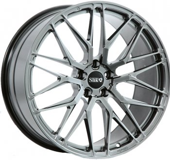 Кованый диск Slik PREMIUM L-918 9.0x19  (Серебристый темный (S25))