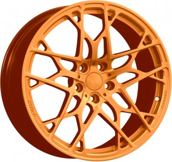 43 319 р. Кованый диск Slik PREMIUM L-934 8.5x19   (Candy медно-оранжевый матовый)  с доставкой в г. Кемерово. Увеличить фотографию 1
