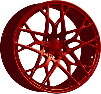 43 319 р. Кованый диск Slik PREMIUM L-934 8.5x19   (Candy красный (Candy RED))  с доставкой в г. Кемерово. Увеличить фотографию 1