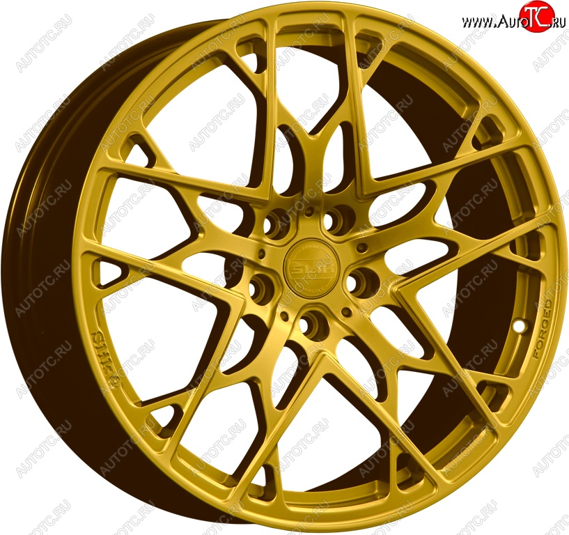 43 319 р. Кованый диск Slik PREMIUM L-934 8.5x19   (Ярко желтый RAL1021 (YELLOW))  с доставкой в г. Кемерово