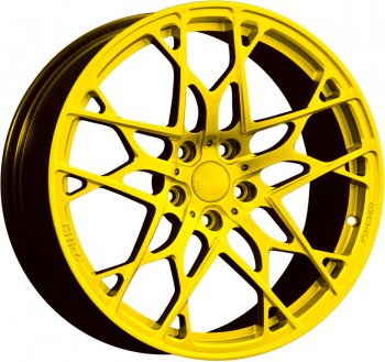 44 999 р. Кованый диск Slik PREMIUM L-934 9.0x19   (Candy ярко-желтый (Candy YELLOW))  с доставкой в г. Кемерово. Увеличить фотографию 1