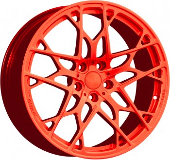 44 999 р. Кованый диск Slik PREMIUM L-934 9.0x19   (RAL 3026 ярко алый (3026))  с доставкой в г. Кемерово. Увеличить фотографию 1