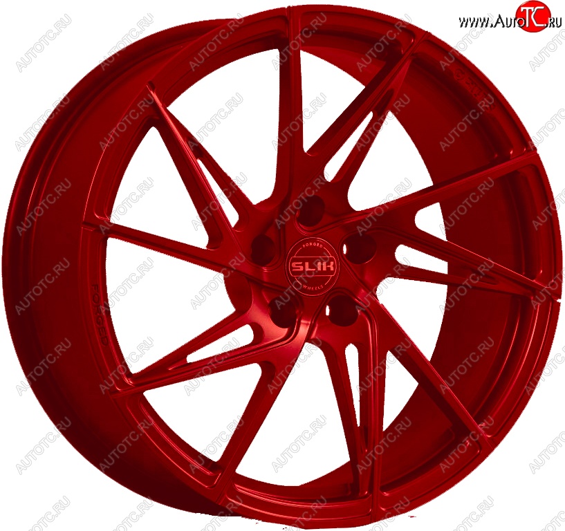 43 319 р. Кованый диск Slik PREMIUM L-936 8.5x19   (Красный (RED))  с доставкой в г. Кемерово