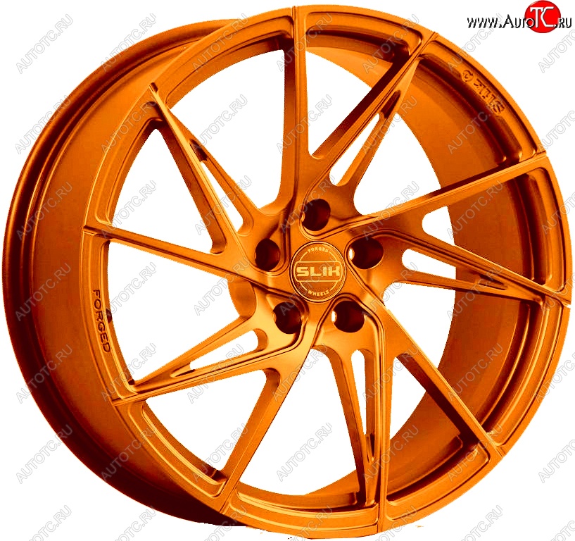 43 319 р. Кованый диск Slik PREMIUM L-936 8.5x19   (Candy медно-оранжевый глянцевый)  с доставкой в г. Кемерово