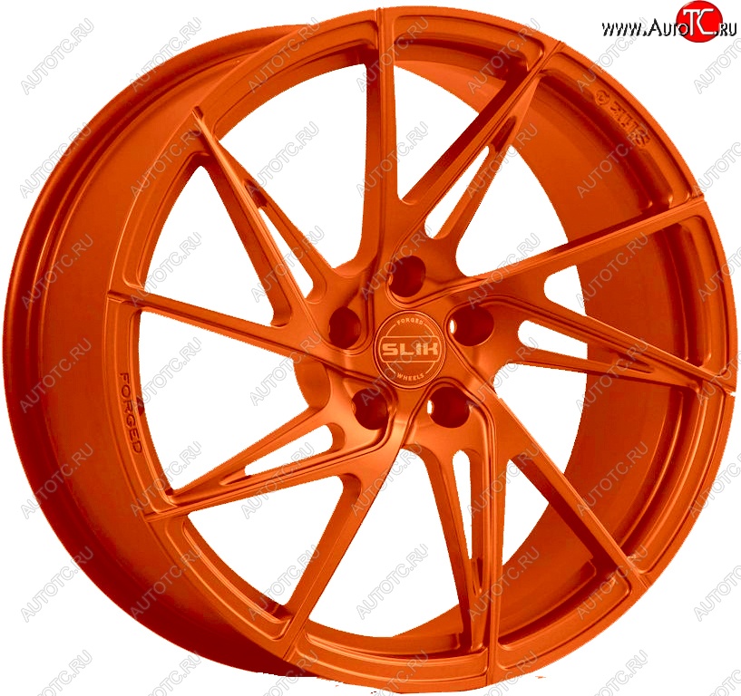43 319 р. Кованый диск Slik PREMIUM L-936 8.5x19   (Ярко оранжевый (ORANGE))  с доставкой в г. Кемерово