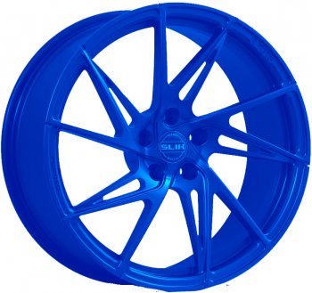 43 319 р. Кованый диск Slik PREMIUM L-936 8.5x19   (Candy синий (Candy BLUE))  с доставкой в г. Кемерово. Увеличить фотографию 1