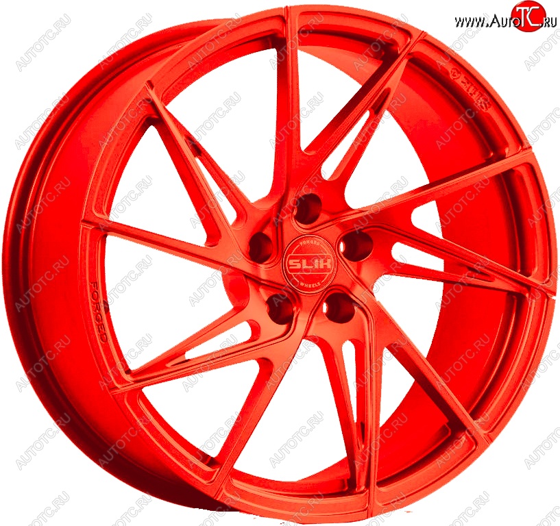 43 319 р. Кованый диск Slik PREMIUM L-936 8.5x19   (RAL 3026 ярко алый (3026))  с доставкой в г. Кемерово