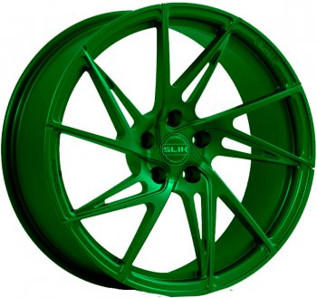 44 999 р. Кованый диск Slik PREMIUM L-936 9.0x19   (Зеленый (GREEEN))  с доставкой в г. Кемерово. Увеличить фотографию 1