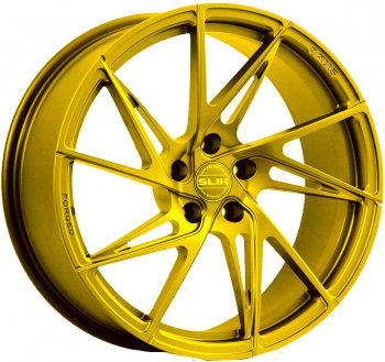 44 999 р. Кованый диск Slik PREMIUM L-936 9.0x19   (Candy ярко-желтый (Candy YELLOW))  с доставкой в г. Кемерово. Увеличить фотографию 1