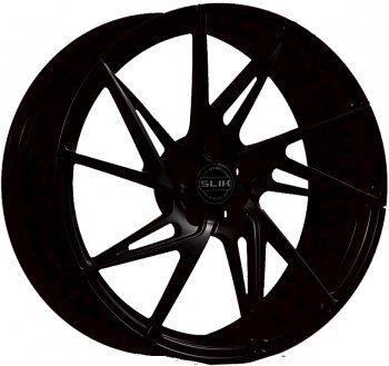 44 999 р. Кованый диск Slik PREMIUM L-936 9.0x19   (Черный глянцевый (BK))  с доставкой в г. Кемерово. Увеличить фотографию 1