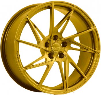 44 999 р. Кованый диск Slik PREMIUM L-936 9.0x19   (Ярко желтый RAL1021 (YELLOW))  с доставкой в г. Кемерово. Увеличить фотографию 1