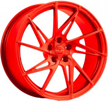 44 999 р. Кованый диск Slik PREMIUM L-936 9.0x19   (RAL 3026 ярко алый (3026))  с доставкой в г. Кемерово. Увеличить фотографию 1