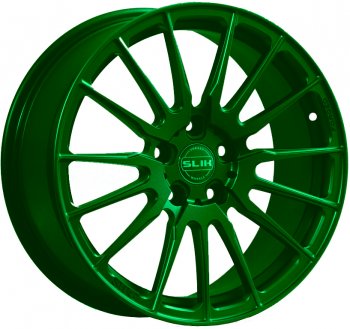 44 999 р. Кованый диск Slik PREMIUM L-938 9.0x19   (Зеленый (GREEEN))  с доставкой в г. Кемерово. Увеличить фотографию 1