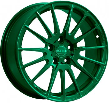 44 999 р. Кованый диск Slik PREMIUM L-938 9.0x19   (Candy изумрудно-зеленый (Candy Green))  с доставкой в г. Кемерово. Увеличить фотографию 1