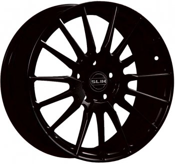 44 999 р. Кованый диск Slik PREMIUM L-938 9.0x19   (Черный глянцевый (BK))  с доставкой в г. Кемерово. Увеличить фотографию 1