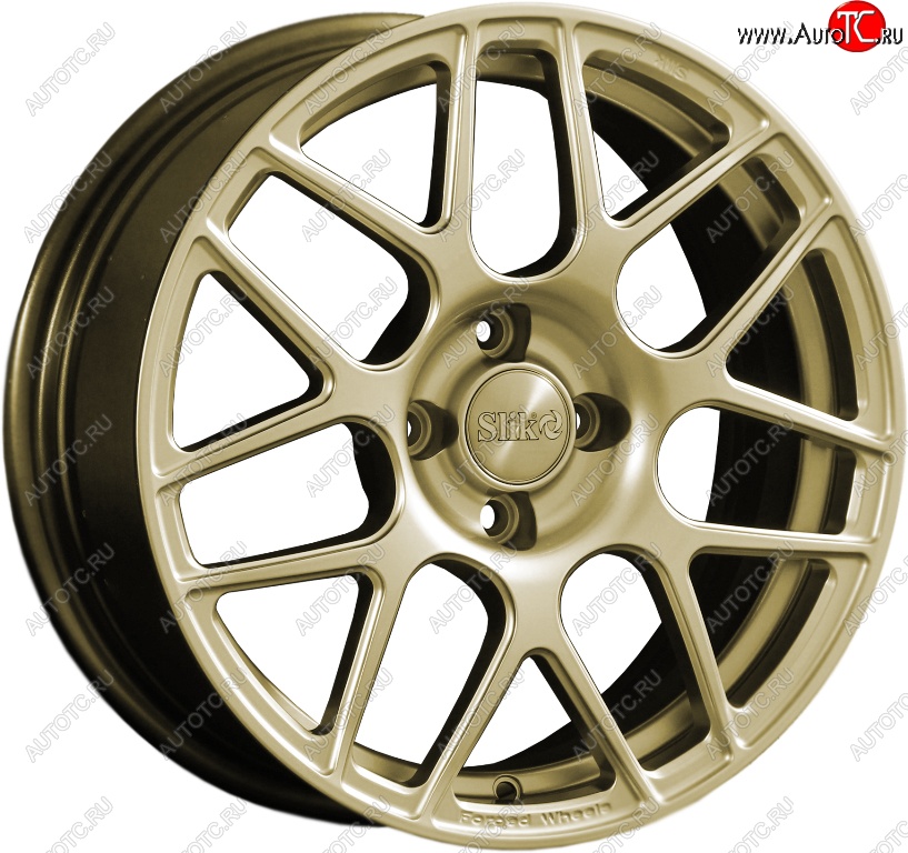 19 449 р. Кованый диск Slik premium R16x6.5 Золотой (G) 6.5x16 Opel Antara рестайлинг (2010-2015) 5x115.0xDIA70.3xET46.0 (Цвет: G)