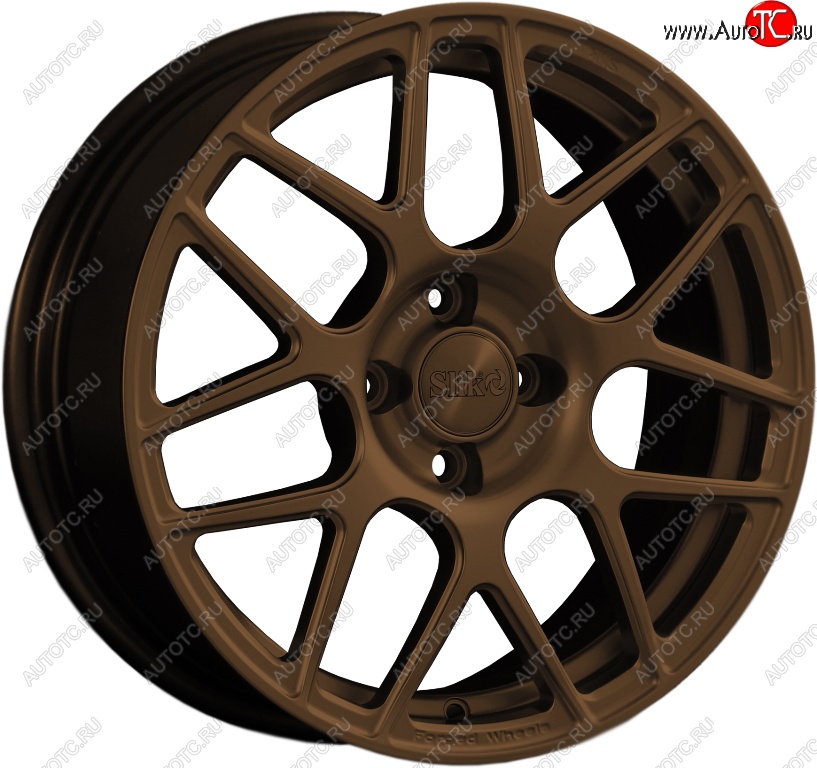 19 449 р. Кованый диск Slik premium R16x6.5 Коньячная бронза. Глянец (BRZCGN) 6.5x16   (Цвет: BRZCGN)  с доставкой в г. Кемерово