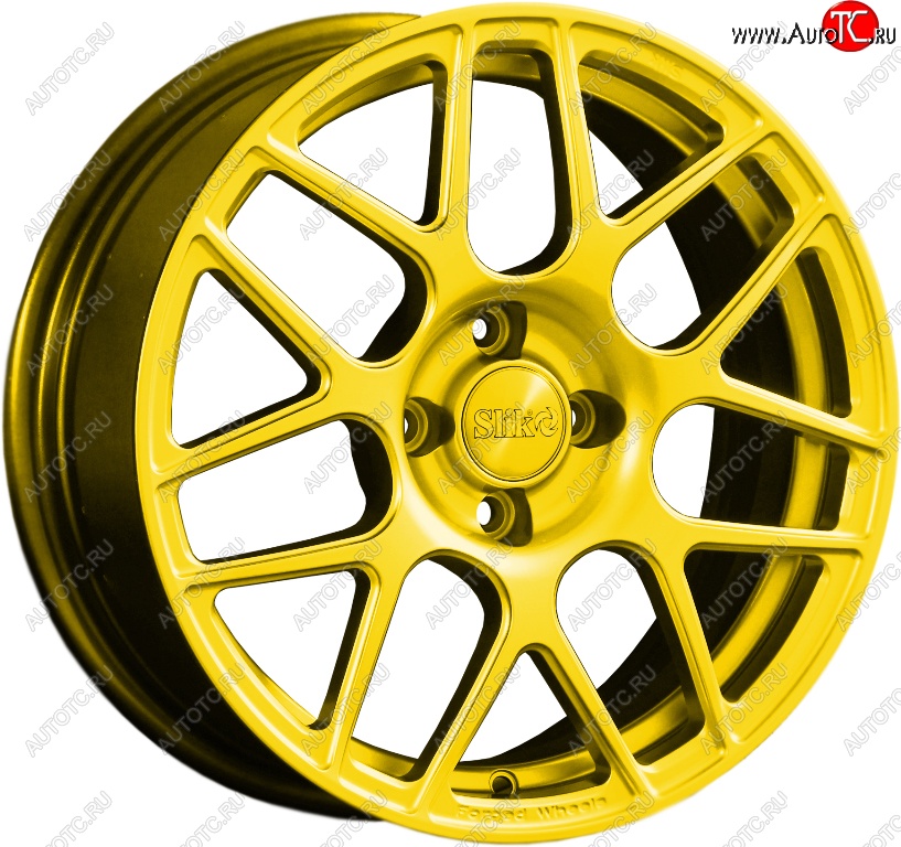 19 449 р. Кованый диск Slik premium R16x6.5 Ярко желтый RAL 1021 (YELLOW) 6.5x16   (Цвет: YELLOW)  с доставкой в г. Кемерово