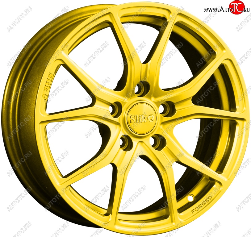 19 449 р. Кованый диск Slik premium R16x6.5 Ярко желтый RAL 1021 (YELLOW) 6.5x16   (Цвет: YELLOW)  с доставкой в г. Кемерово