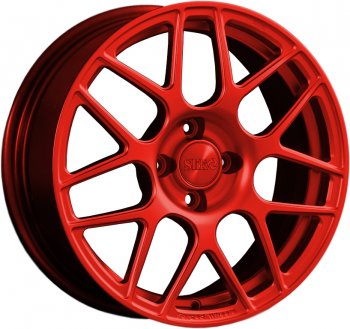 25 999 р. Кованый диск Slik premium R17x7.5 Красный (RED) 7.5x17   (Цвет: RED)  с доставкой в г. Кемерово. Увеличить фотографию 1
