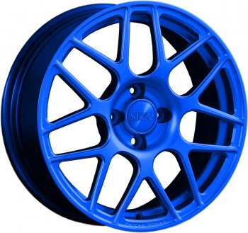 25 999 р. Кованый диск Slik premium R17x7.5 Candy BLUE синий 7.5x17   (Цвет: Candy BLUE синий 7.5x17)  с доставкой в г. Кемерово. Увеличить фотографию 1