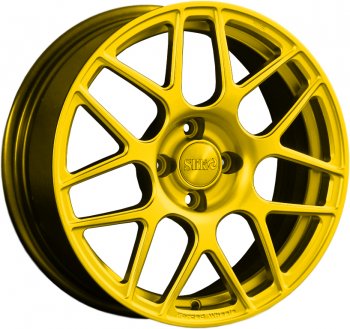 25 999 р. Кованый диск Slik premium R17x7.5 Candy YELLOW ярко-желтый 7.5x17   (Цвет: Candy YELLOW ярко-желтый 7.5x17)  с доставкой в г. Кемерово. Увеличить фотографию 1