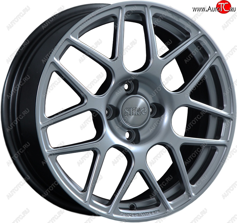 25 999 р. Кованый диск Slik premium R17x7.5 Серебристый темный (S25) 7.5x17   (Цвет: S25)  с доставкой в г. Кемерово