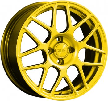 25 999 р. Кованый диск Slik premium R17x7.5 Ярко желтый RAL 1021 7.5x17   (Цвет: Ярко желтый RAL 1021 7.5x17)  с доставкой в г. Кемерово. Увеличить фотографию 1