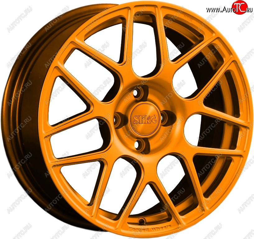 25 999 р. Кованый диск Slik premium R17x7.5 Candy Медно-оранжевый матовый 7.5x17   (Цвет: Candy Медно-оранжевый матовый 7.5x17)  с доставкой в г. Кемерово