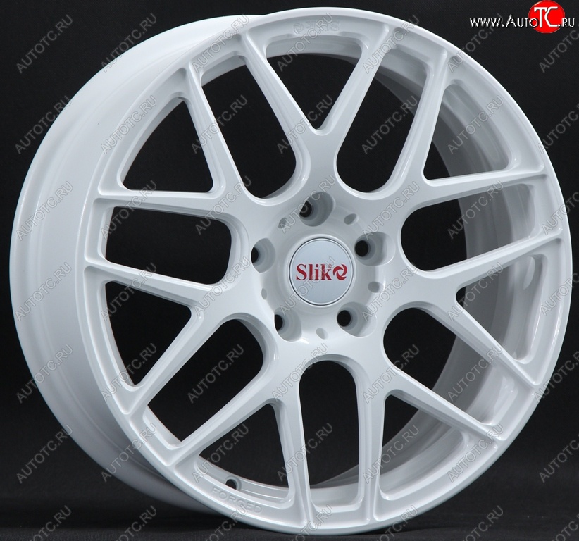 25 999 р. Кованый диск Slik premium R17x7.5 Белый (W) 7.5x17   (Цвет: W)  с доставкой в г. Кемерово