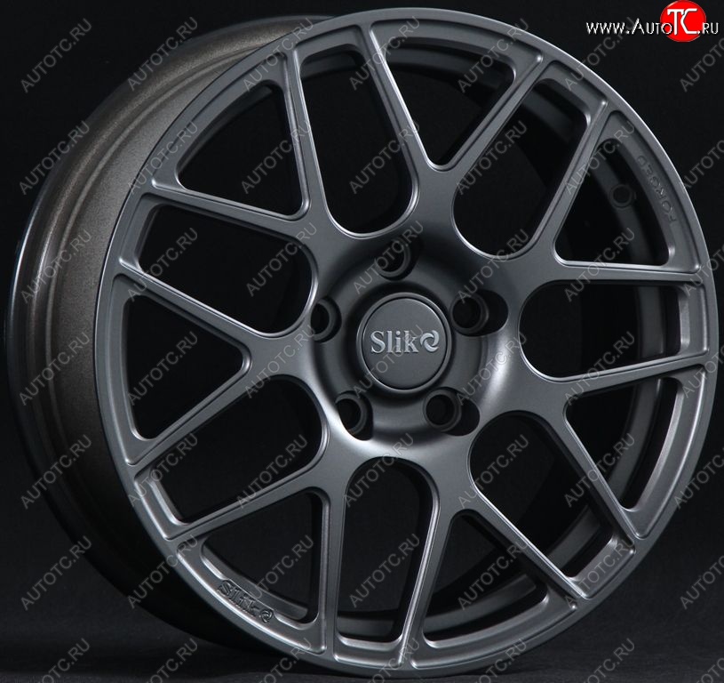 25 999 р. Кованый диск Slik premium R17x7.5 Графит глянцевый (GM) 7.5x17   (Цвет: GM)  с доставкой в г. Кемерово
