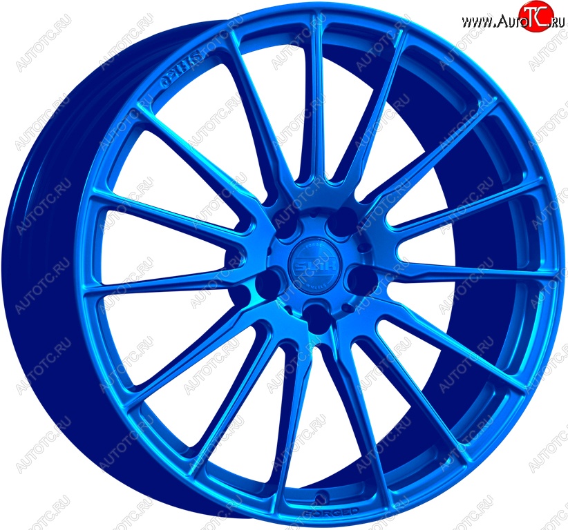 60 999 р. Кованый диск Slik PREMIUM 10.0x20   (Candy синий (Candy BLUE))  с доставкой в г. Кемерово