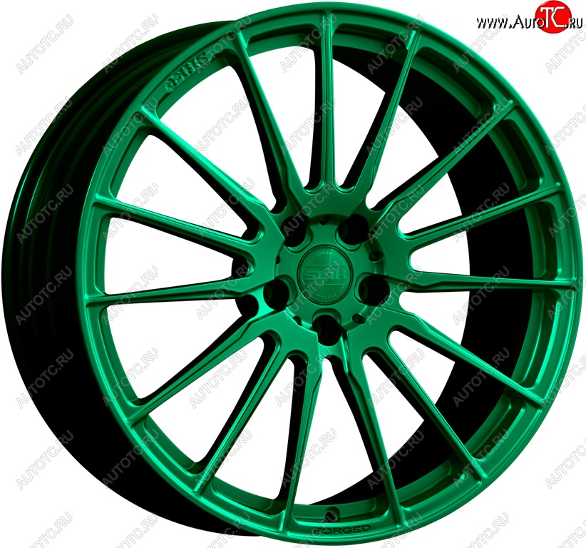 60 999 р. Кованый диск Slik PREMIUM 9.0x20   (Candy изумрудно-зеленый (Candy Green))  с доставкой в г. Кемерово