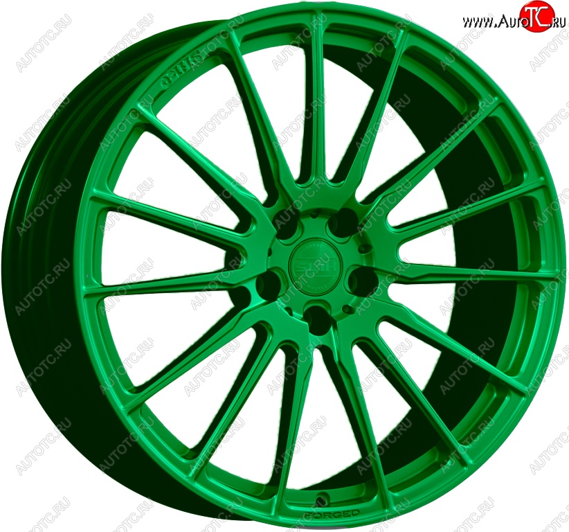 60 999 р. Кованый диск Slik PREMIUM 9.0x20   (Зеленый (GREEEN))  с доставкой в г. Кемерово