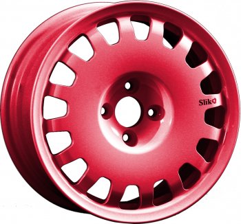 Кованый диск Slik Sport 6.5x15 (Candy рубиновый) 6.5x15/4-5x98-120 D54.1-72.6  (Цвет: Candy рубиновый)