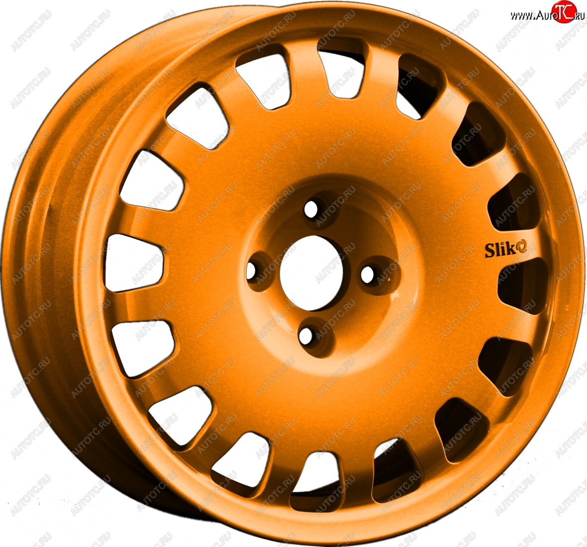 15 249 р. Кованый диск Slik Sport 6.5x15 (Candy медно-оранжевый матовый) 6.5x15/4-5x98-120 D54.1-72.6   (Цвет: Candy медно-оранжевый матовый)  с доставкой в г. Кемерово