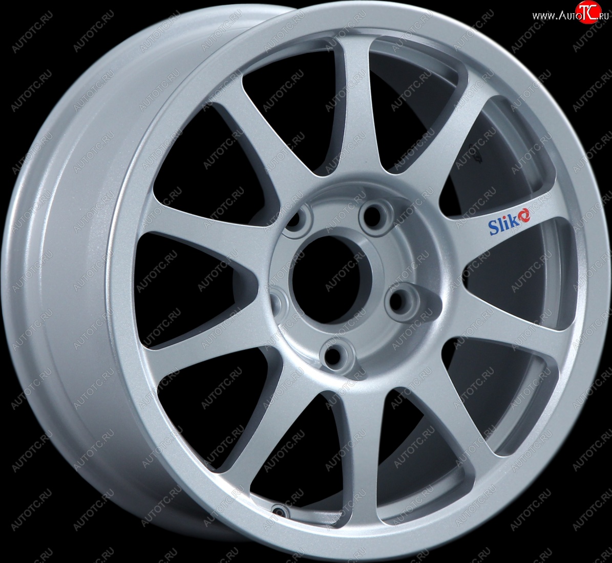 23 399 р. Кованый диск Slik Sport 7x15 (Серебристый светлый)   (Цвет: Серебристый светлый)  с доставкой в г. Кемерово