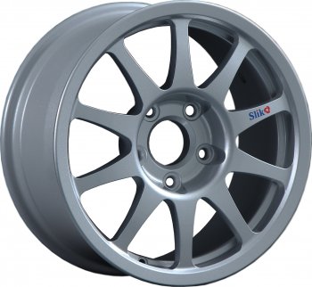 23 399 р. Кованый диск Slik Sport 7x15 (Серебристый тёмный)   (Цвет: Серебристый тёмный)  с доставкой в г. Кемерово. Увеличить фотографию 1