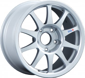 23 399 р. Кованый диск Slik Sport 7x15 (Яркое-блестящее серебро)   (Цвет: Яркое-блестящее серебро)  с доставкой в г. Кемерово. Увеличить фотографию 1
