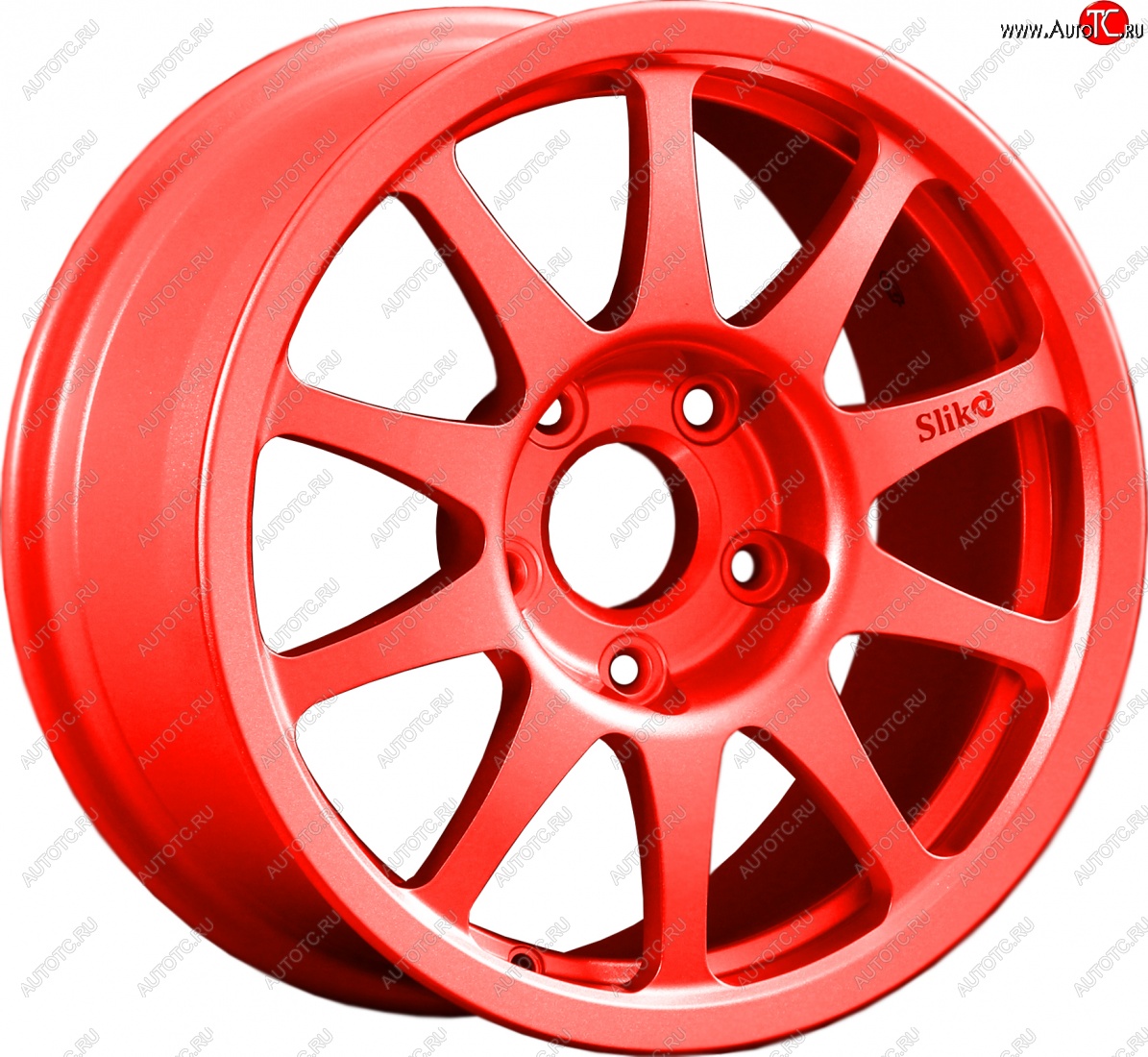 24 899 р. Кованый диск Slik Sport 7x15 (RAL 3026 ярко-алый)   (Цвет: RAL 3026 ярко-алый)  с доставкой в г. Кемерово