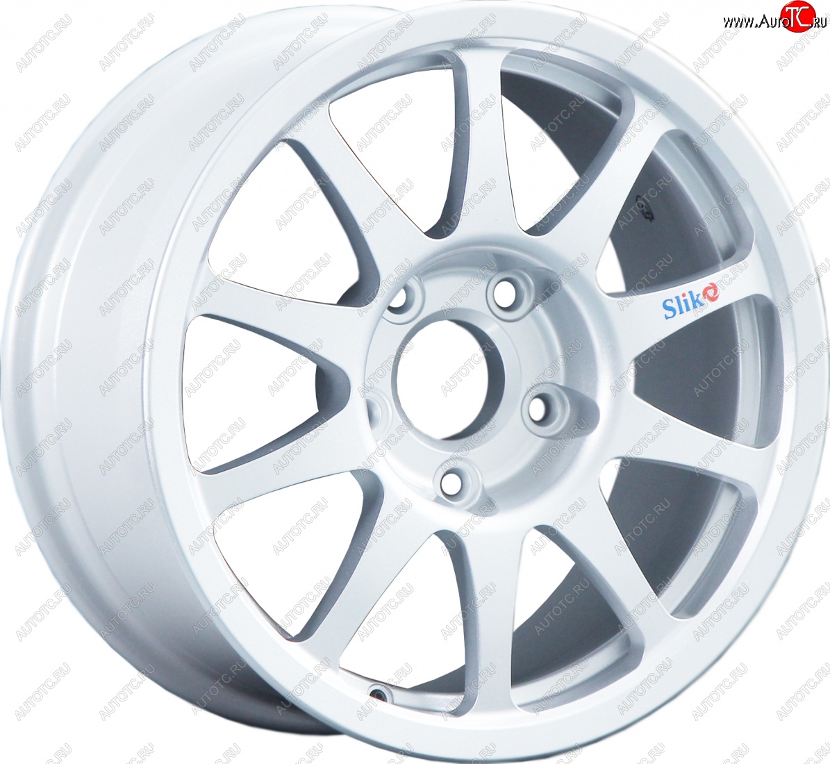 23 399 р. Кованый диск Slik Sport 7x15 (Белый)   (Цвет: Белый)  с доставкой в г. Кемерово