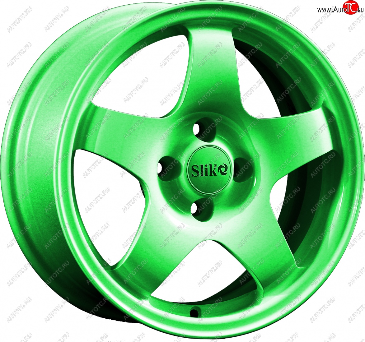 15 249 р. Кованый диск Slik Sport 6.5x15 (RAL 6038 ярко-зеленый)   (Цвет: RAL 6038 ярко-зеленый)  с доставкой в г. Кемерово