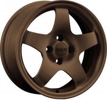 15 249 р. Кованый диск Slik Sport 6.5x15 (Металлик бронза)   (Цвет: Металлик бронза)  с доставкой в г. Кемерово. Увеличить фотографию 1