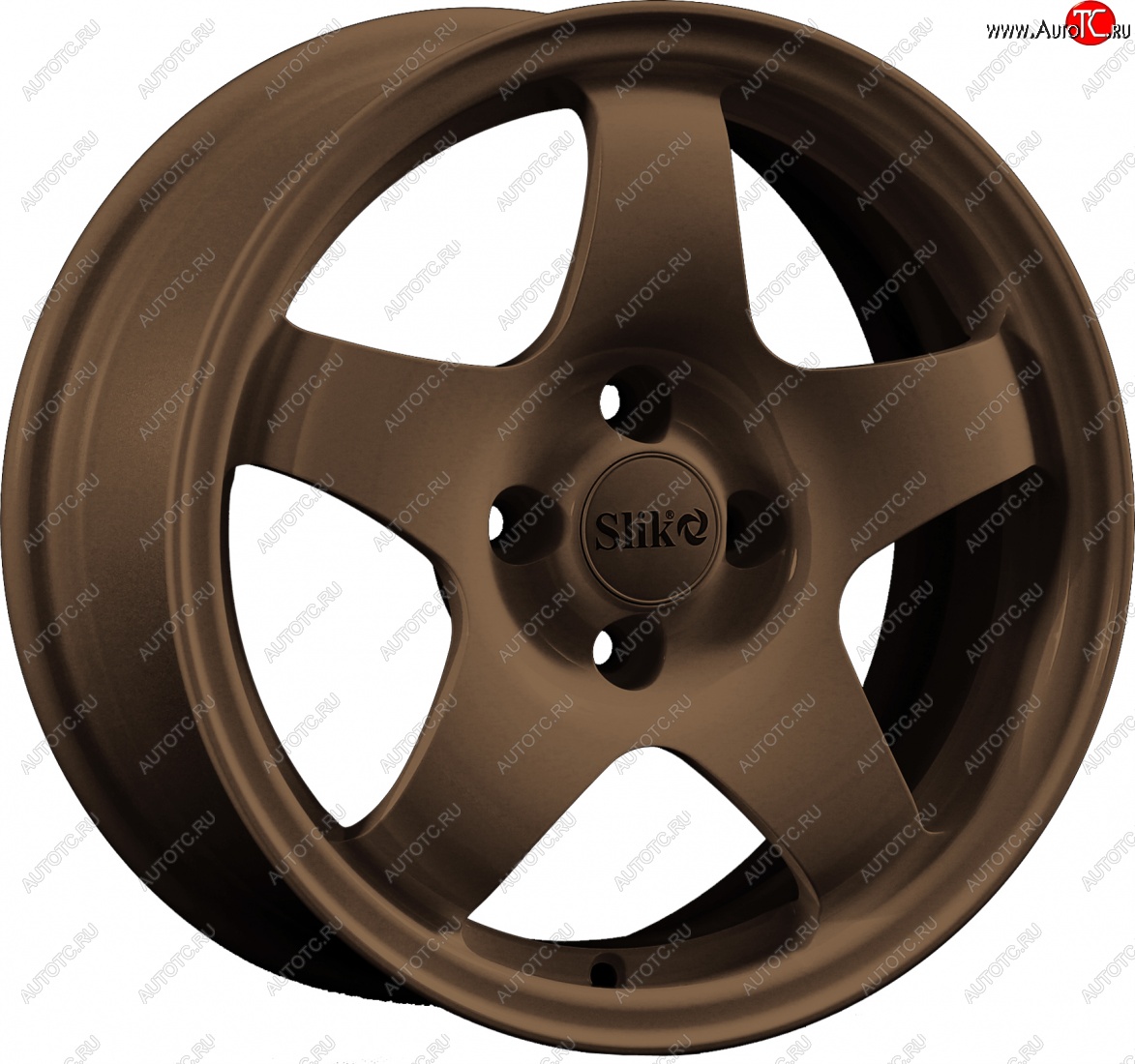 15 249 р. Кованый диск Slik Sport 6.5x15 (Металлик бронза)   (Цвет: Металлик бронза)  с доставкой в г. Кемерово