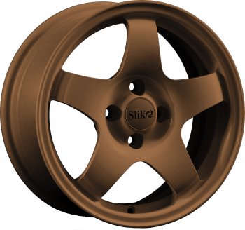 15 249 р. Кованый диск Slik Sport 6.5x15 (Металлик коньячная бронза. Глянец)   (Цвет: Металлик коньячная бронза. Глянец)  с доставкой в г. Кемерово. Увеличить фотографию 1