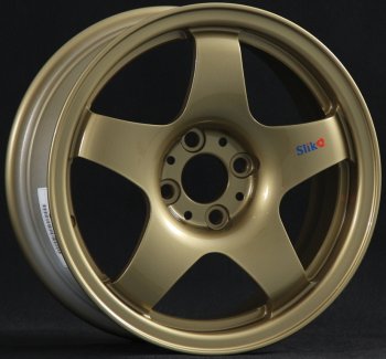 Кованый диск Slik Sport 6.5x15 (Металлик золотой) 6.5x15/4-5x98-120 D54.1-72.6 Volvo V40 универсал дорестайлинг (1995-2000) 4x114.3xDIA67.1xET43.0